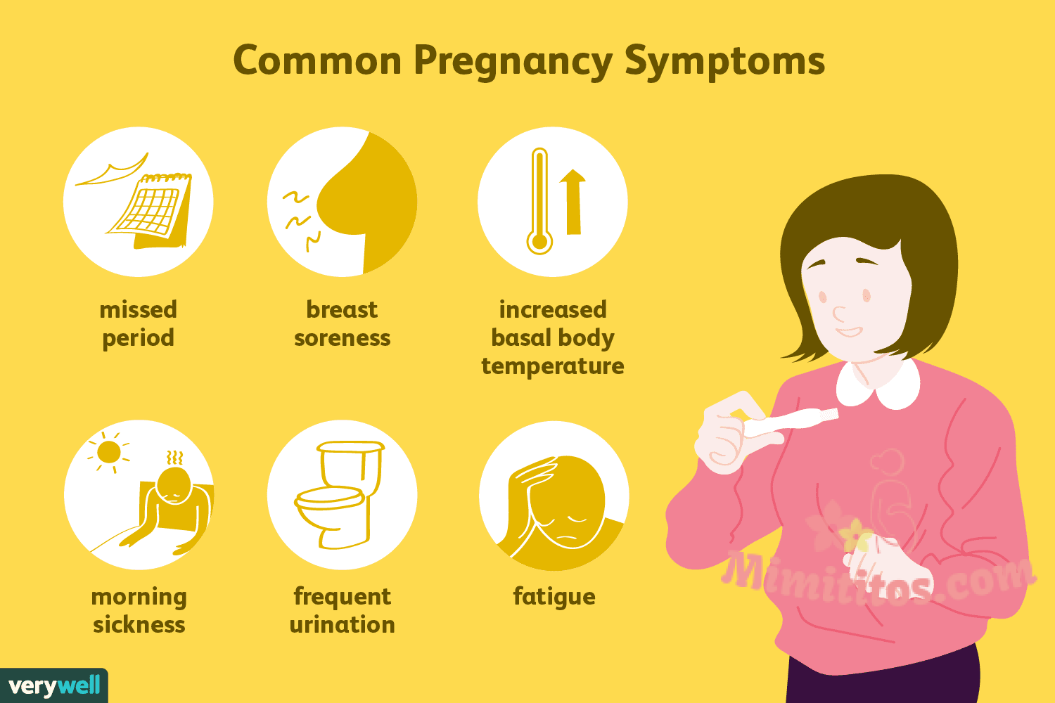 15 primeros signos de embarazo