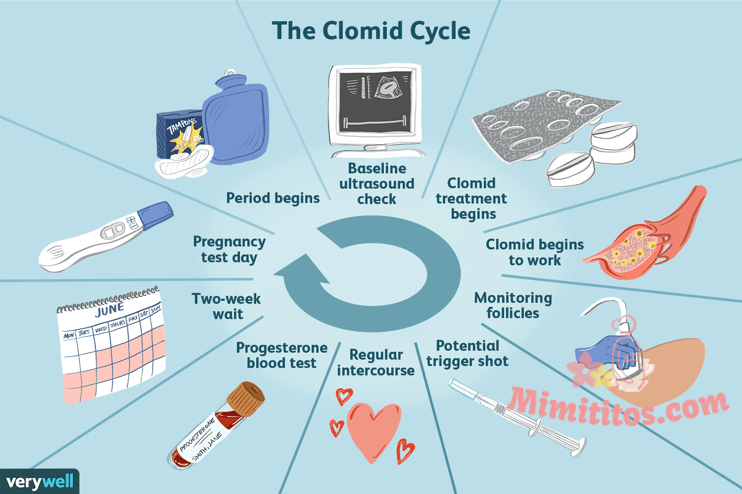 Cómo tomar Clomid para la infertilidad