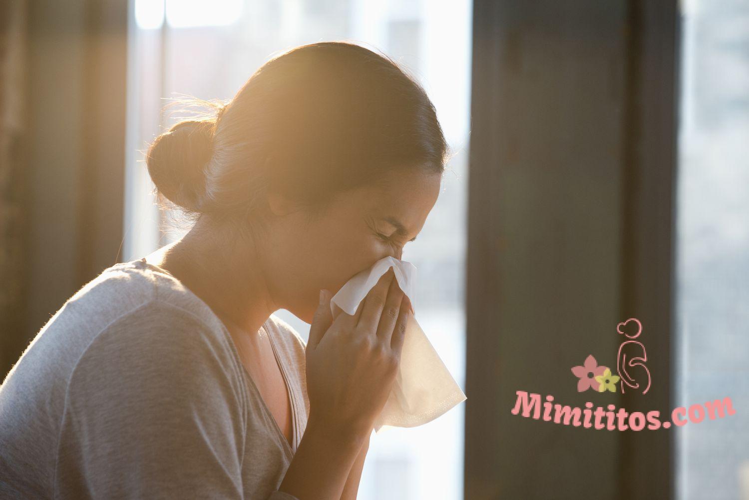 Resfriado o gripe durante el embarazo y aborto espontáneo