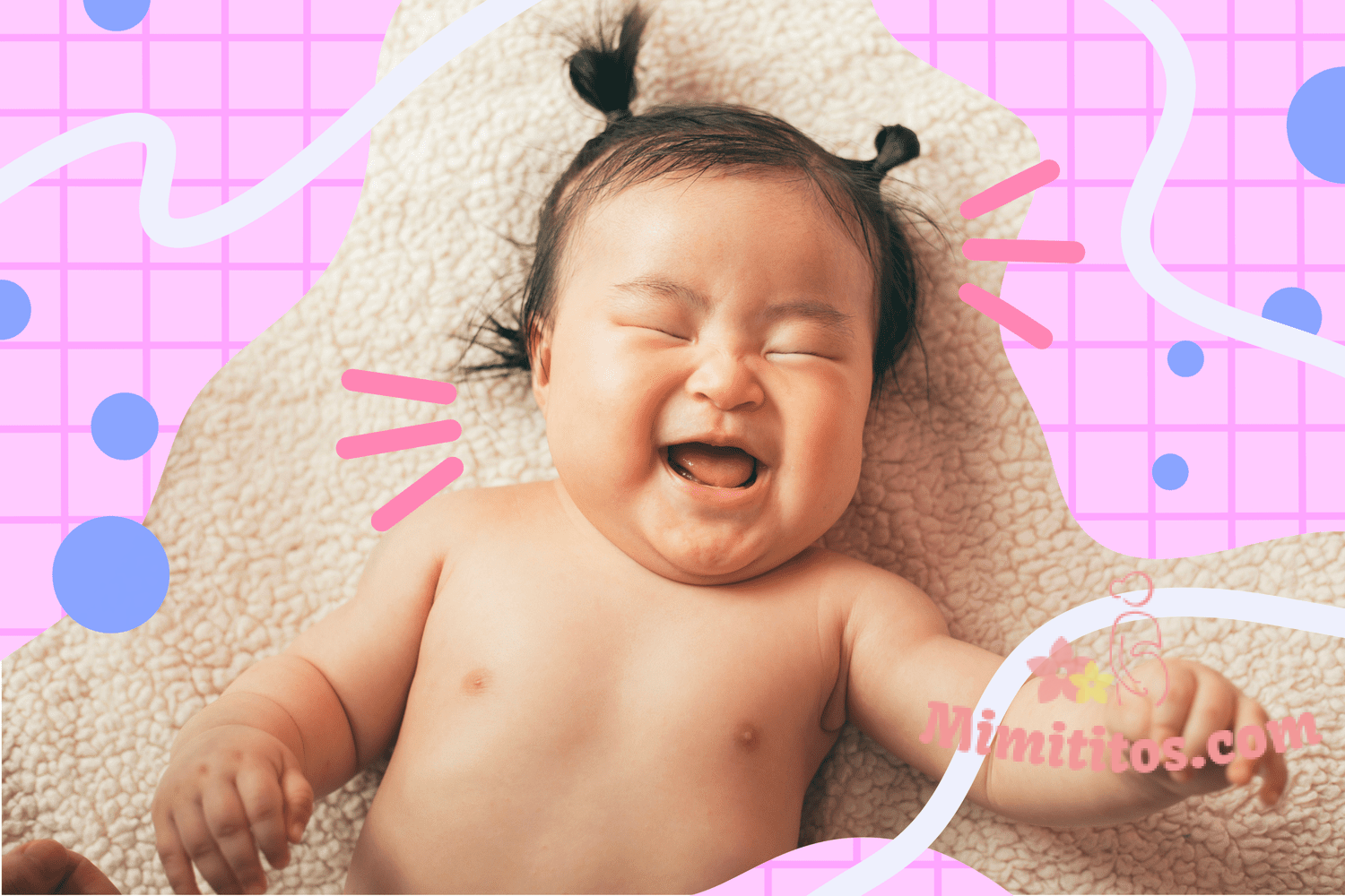 ¿Cuándo empiezan a reír los bebés?