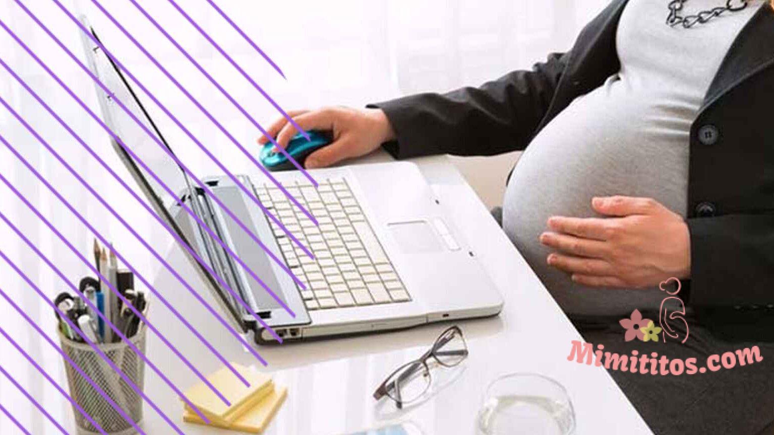 comunicar embarazada